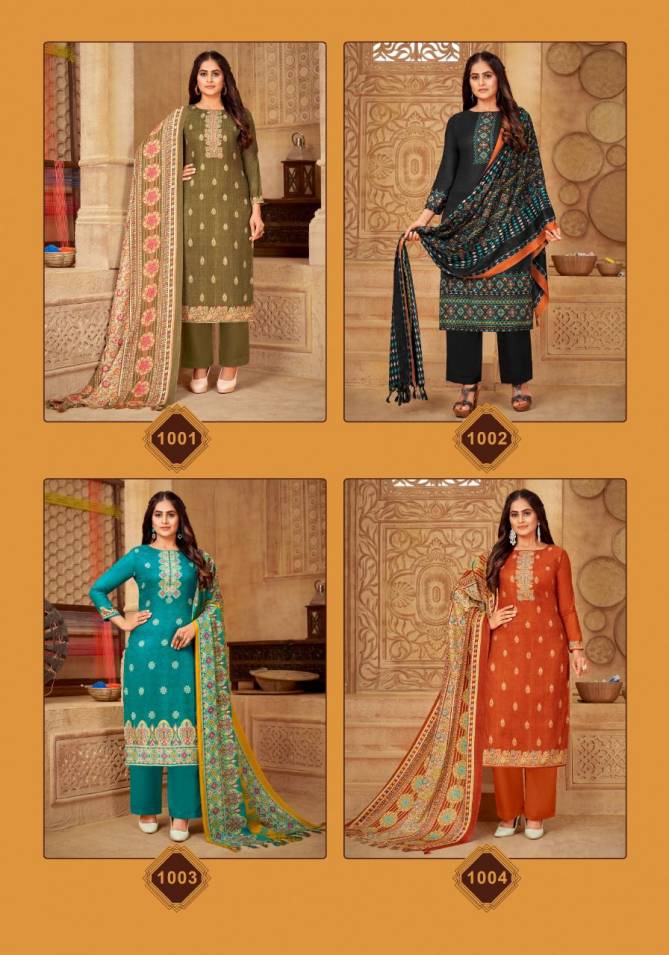 Balaji Nargis Pashmina Wholesale Exclusive Wear Dress Collection